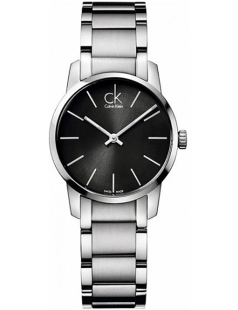 Calvin Klein - Relógio de Senhora K2G23161 Prateado e Preto