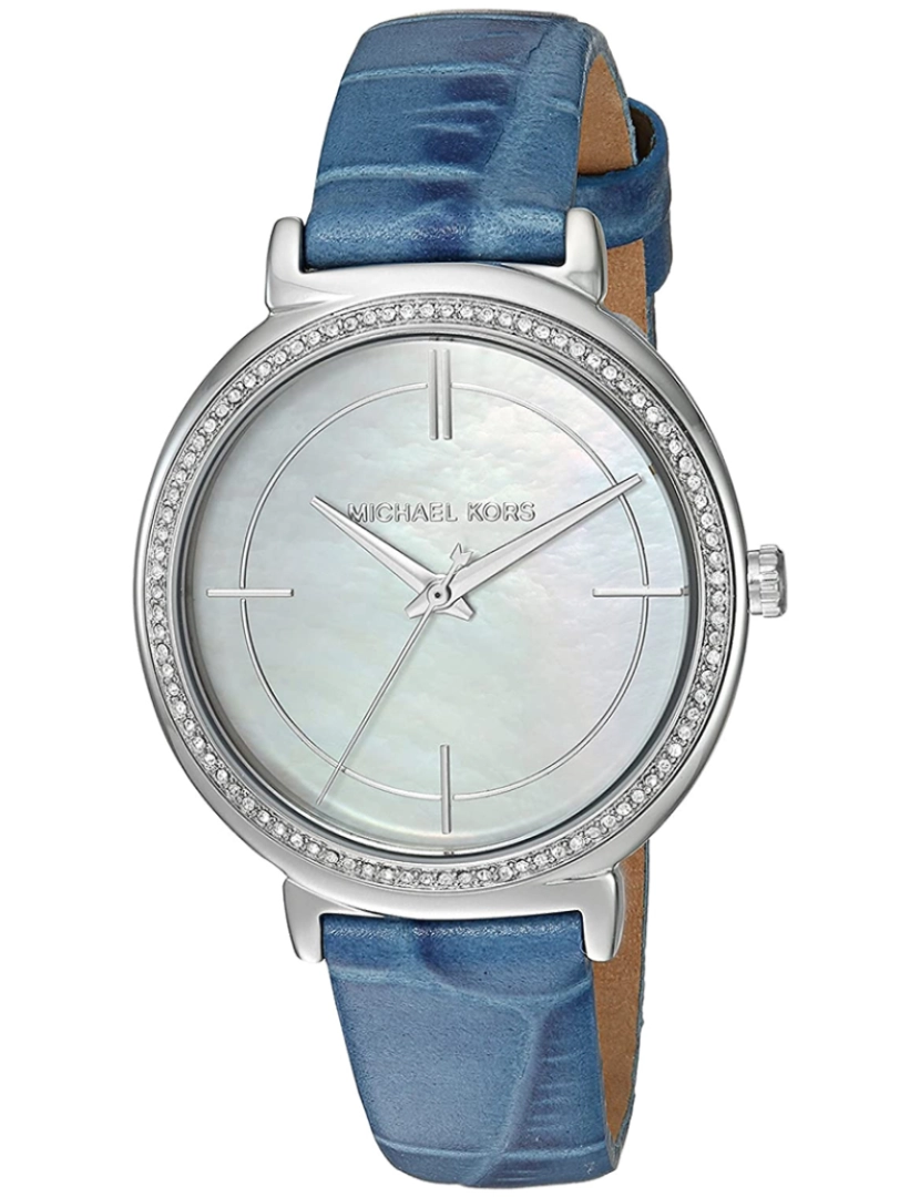 Michael Kors - Relógio de Senhora Prateado e Azul