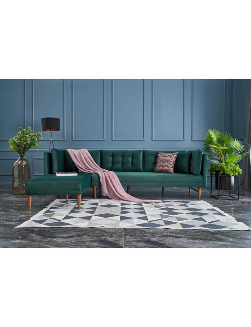 Atelier Del Sofa  - Sofá de Canto Point Retro Life Esquerda Verde