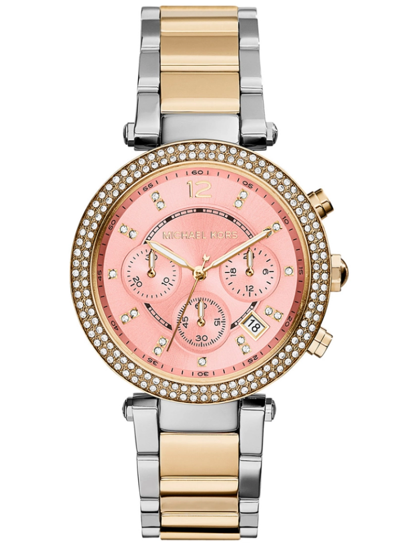 Michael Kors - Relógio de Senhora Dourado e Rosa