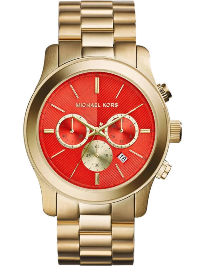 Michael Kors - Relógio de Senhora Dourado e Vermelho