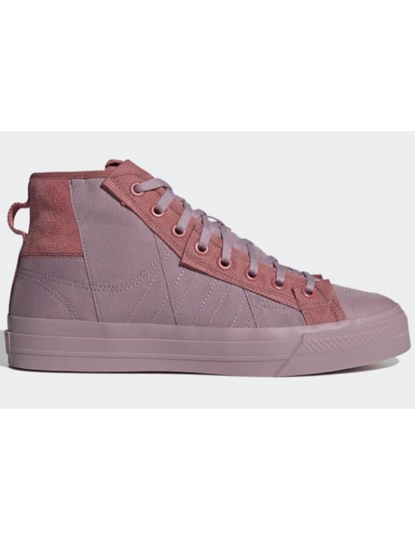 Adidas - Ténis de Homem Nizza Hi Parley Vermelho