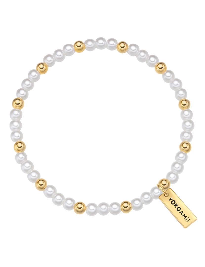 Yokoamii - Bracelete de Senhora Dourado