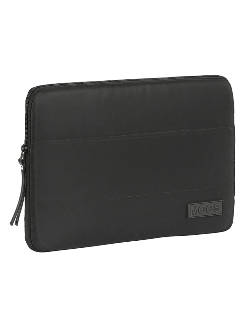 Moos - Funda para Portátil Moos Acolchado 14'' Negro (34 x 25 x 2 cm)