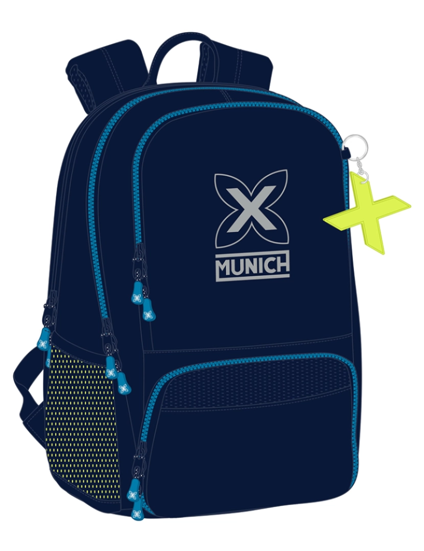 Munich - Mochila Padel Munich Nautic Azul Marinho