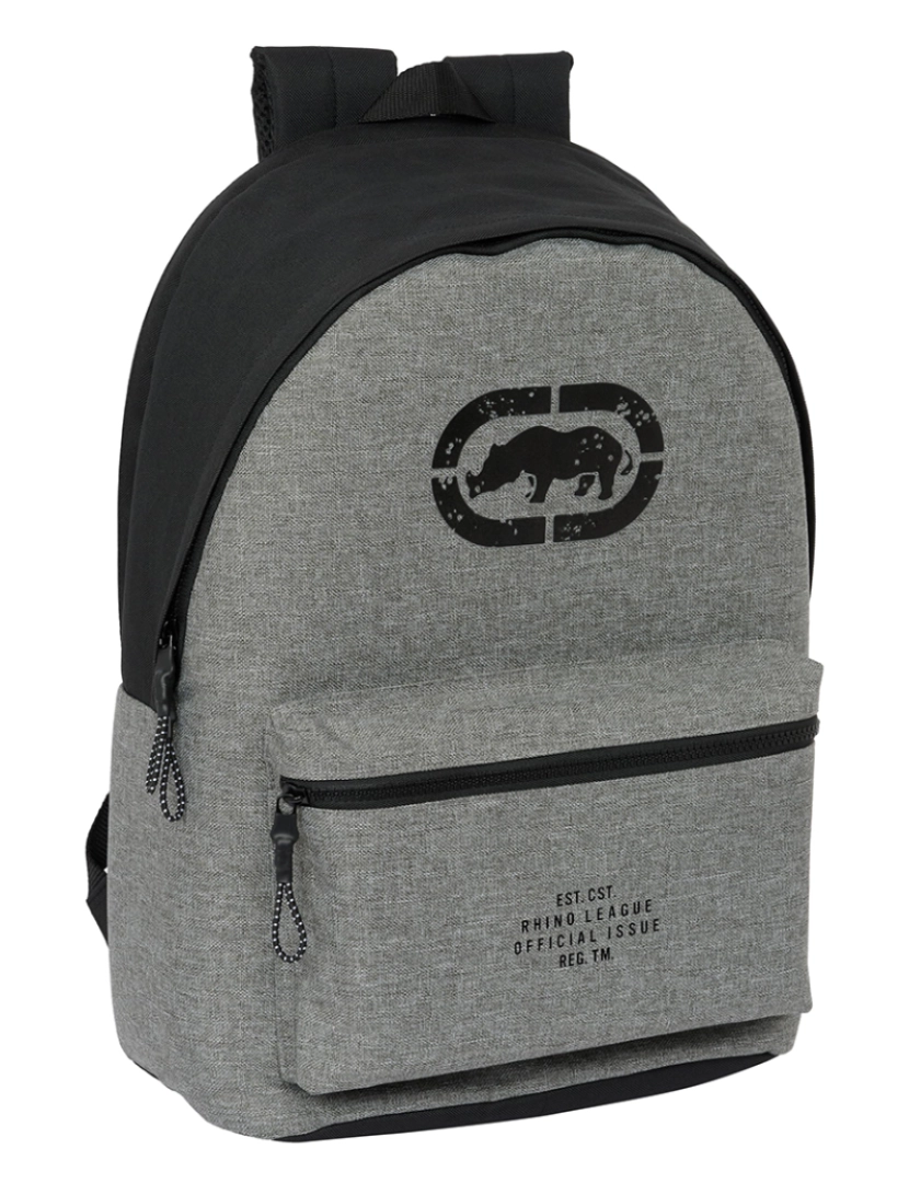 Ecko Unltd. - Mochila para Portátil Eck? Unltd. Rhino Negro Gris 31 x 44 x 18 cm