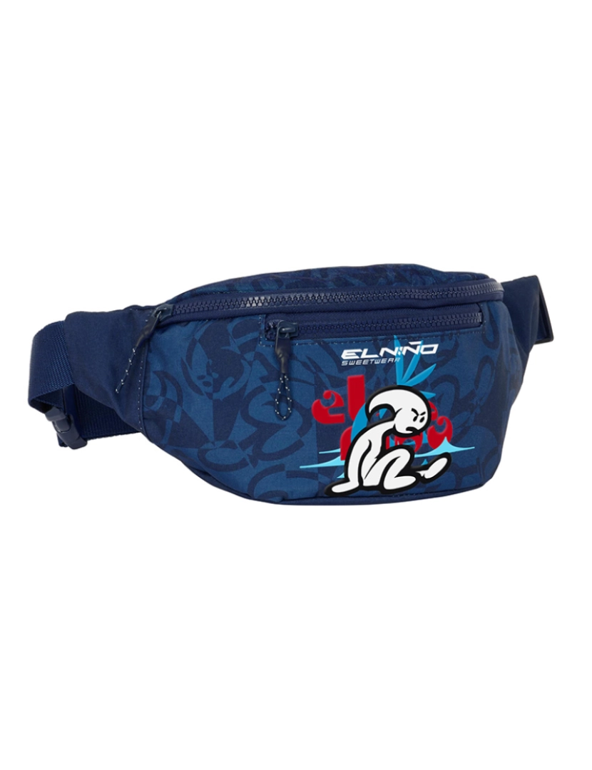 El Niño - Bolsa de cintura El Niño Paradise azul marinho 23 x 12 x 9 cm