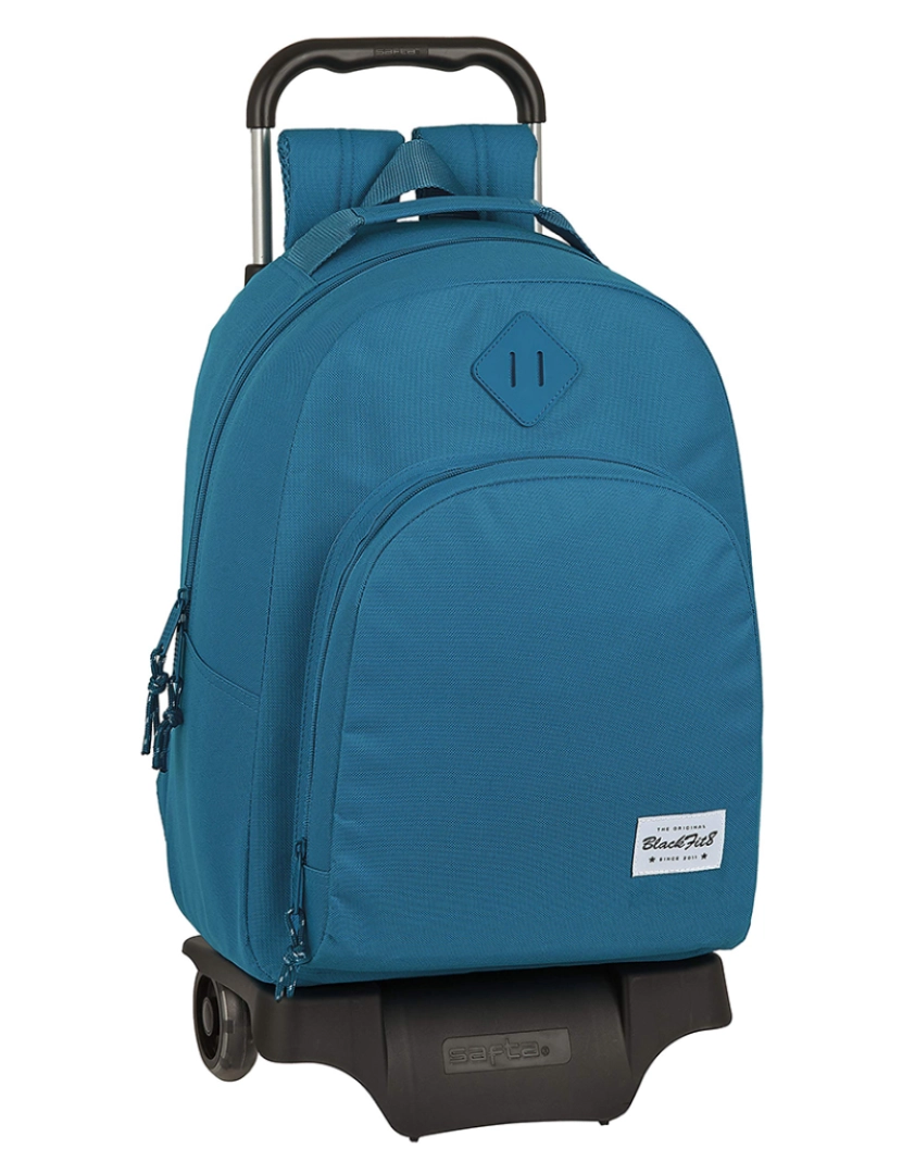 Blackfit8 - Mochila escolar com rodas 905 BlackFit8 M313G Azul 32 x 42 x 15 cm