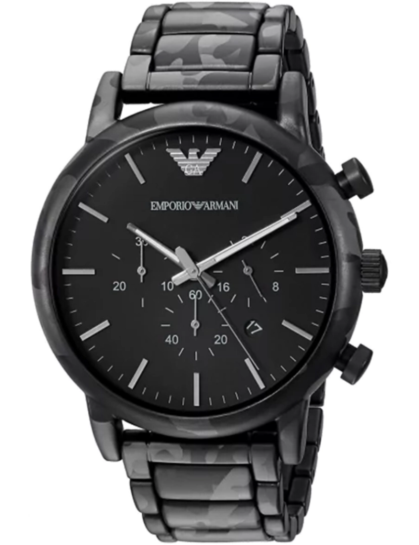 Armani - Relógio de Homem Emporio Preto