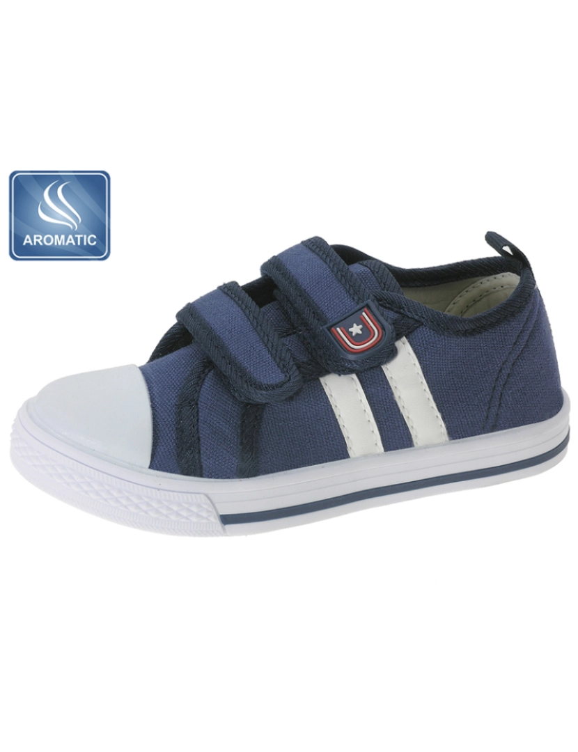 Beppi - Sapato Lona Infantil Azul Marinho