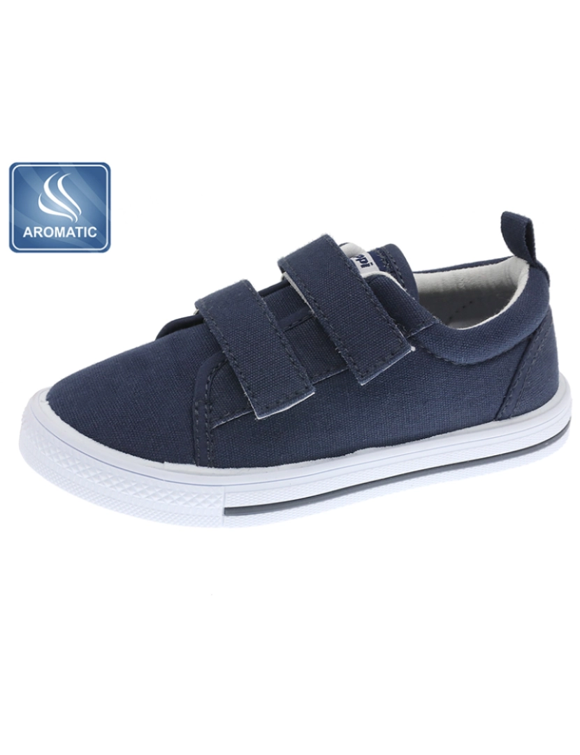 Beppi - Sapato Lona Infantil Azul Marinho