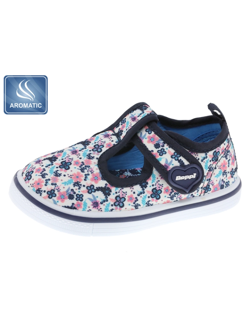 Beppi - Sapato Lona Infantil Azul Marinho