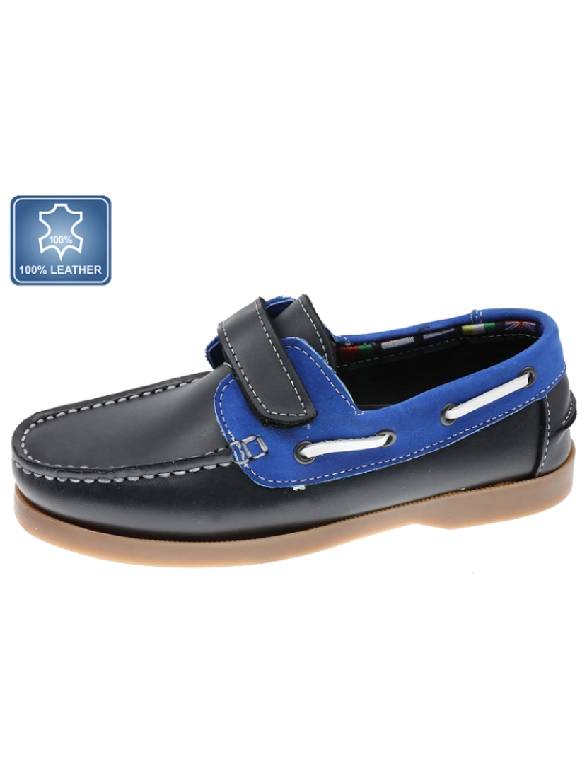 Beppi - Sapato Casual Infantil Azul Marinho