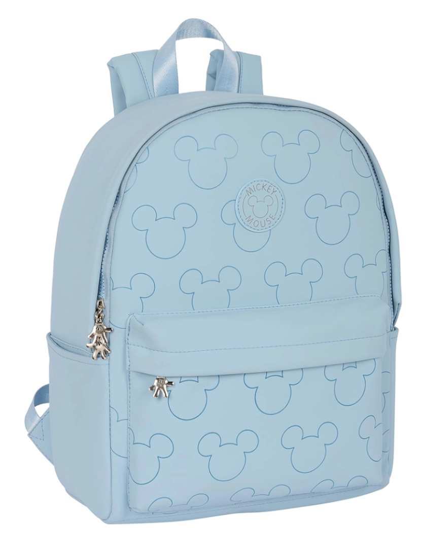 Mickey - Mochila para laptop Mickey Mouse Clubhouse Teen Azul Neve 31 x 40 x 16 cm