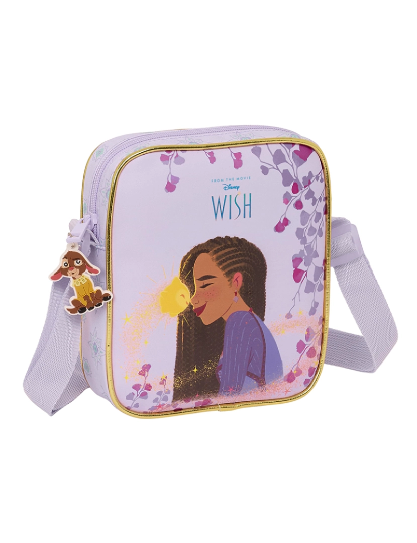 Wish - Bolsa de Ombro Wish Lilás 16 x 18 x 4 cm