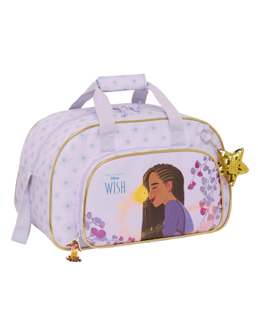 Wish - Bolsa esportiva Wish Lilás 40 x 24 x 23 cm