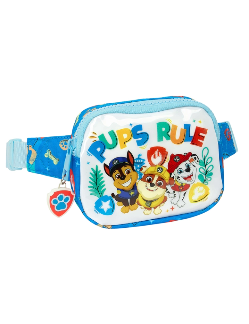 Patrulha Pata - Bolsa de cinto The Paw Patrol Pups regra Azul 14 x 11 x 4 cm