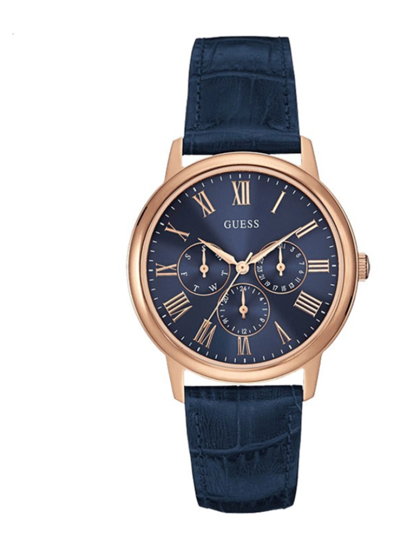 Guess - Relógio Guess Homem Azul e Dourado