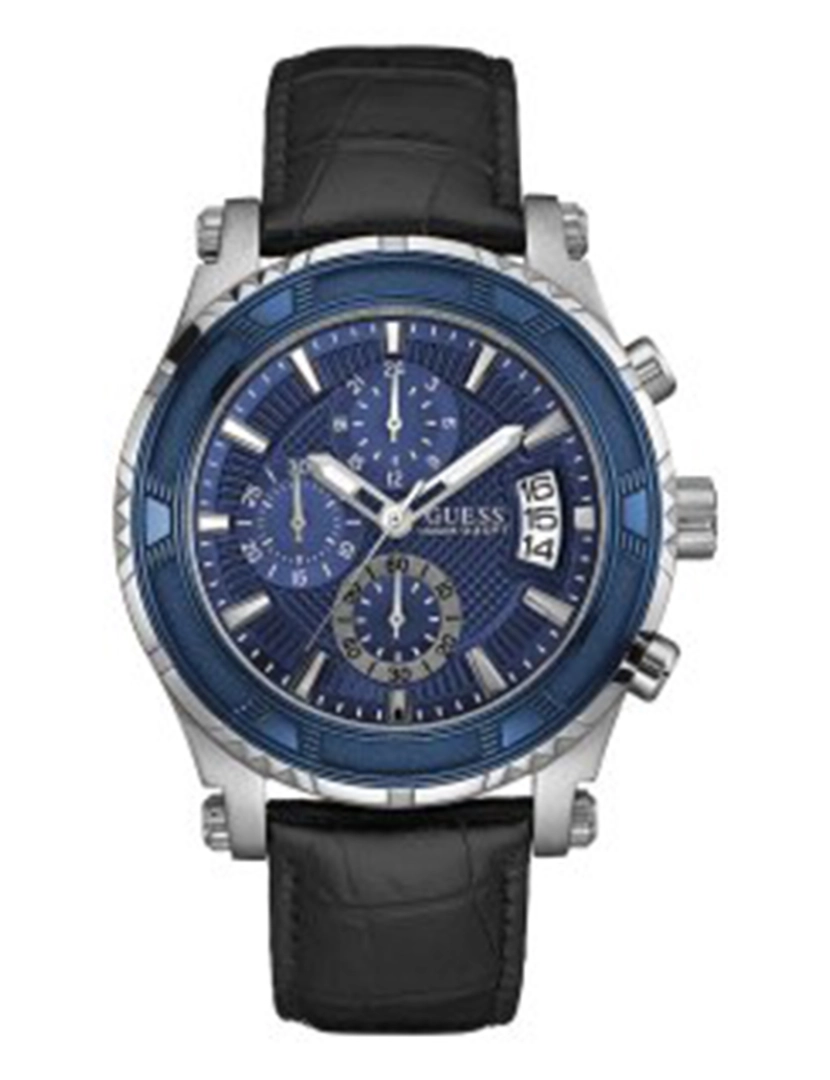 Guess - Relógio Guess Homem Azul e Preto