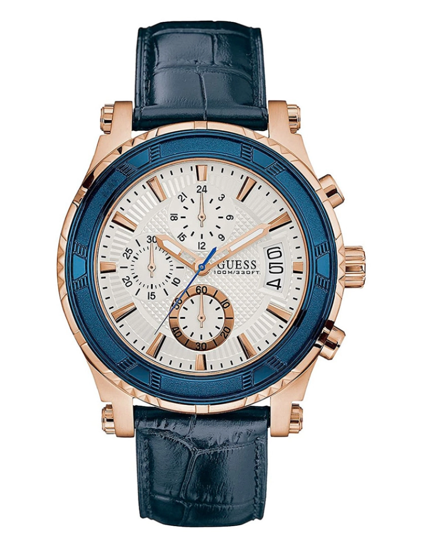 Guess - Relógio Guess Homem Azul e Rose Gold