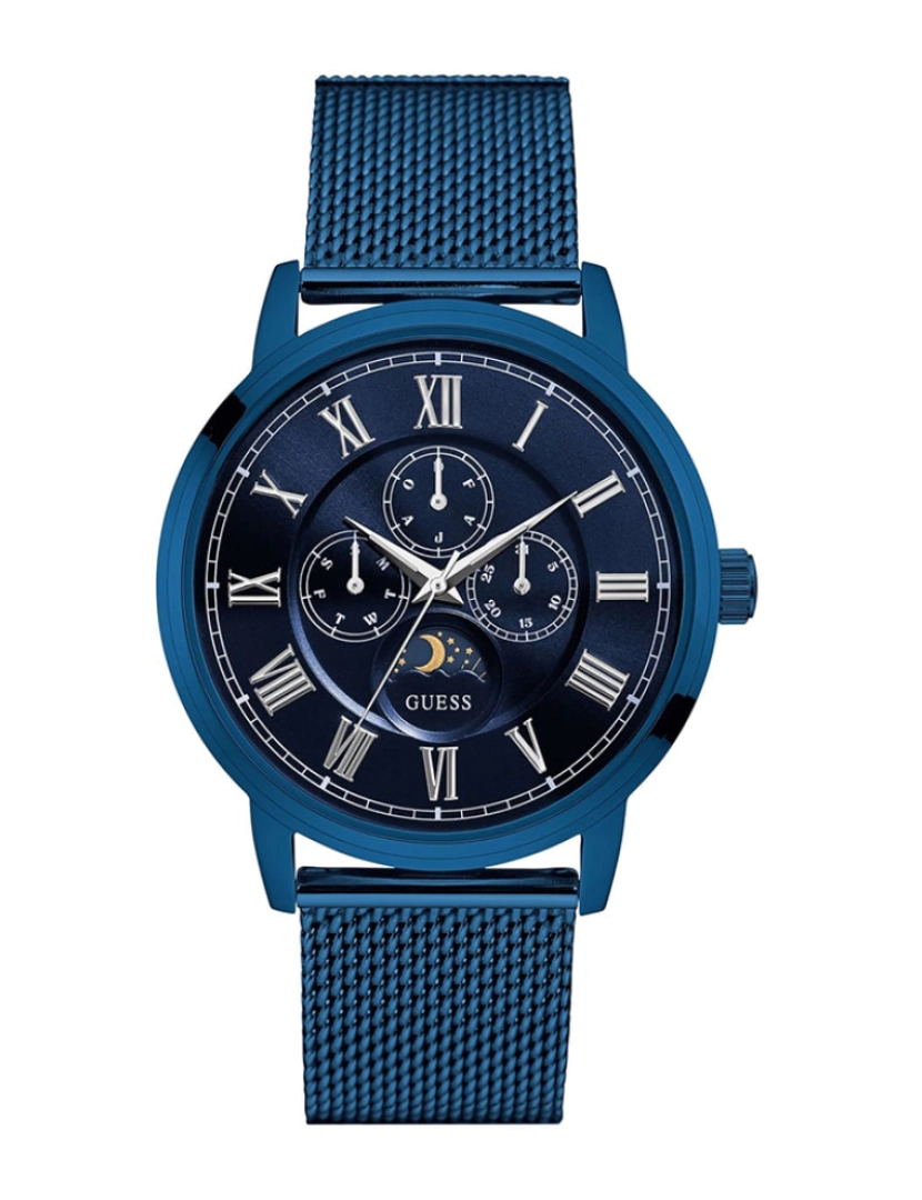 Guess - Relógio Guess Homem Azul e Preto