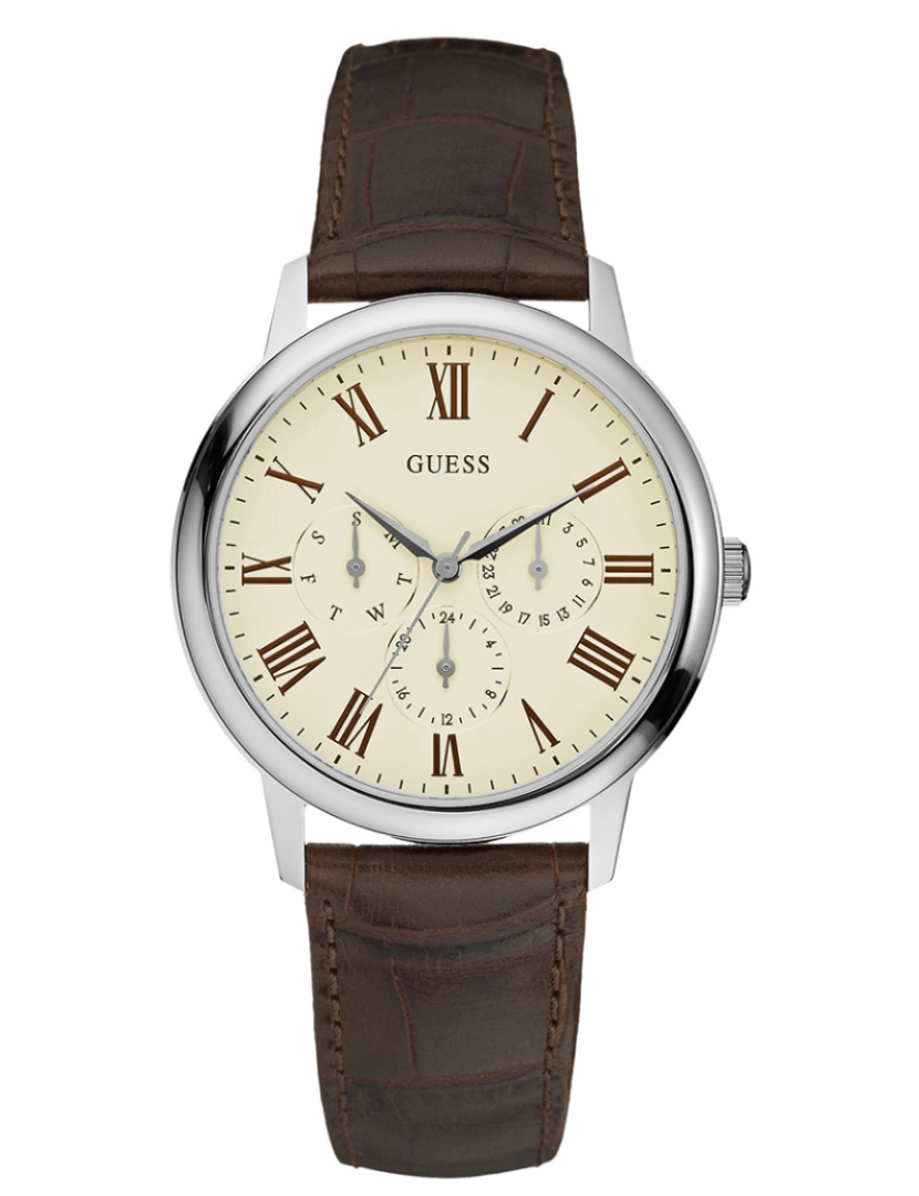 Guess - Relógio Guess Homem Castanho