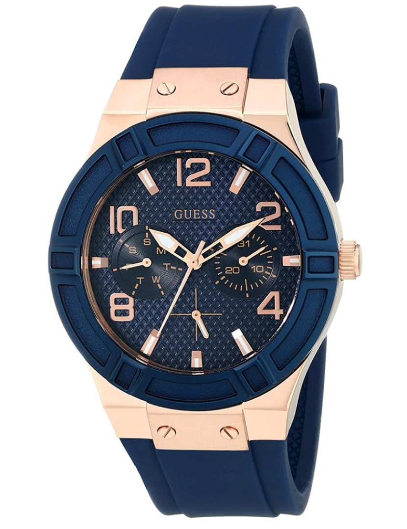 Guess - Relógio Guess Senhora Azul e Rose Gold