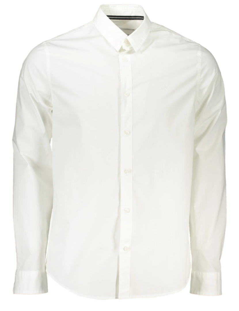 Calvin Klein - Camisa M. Comprida Homem Branco