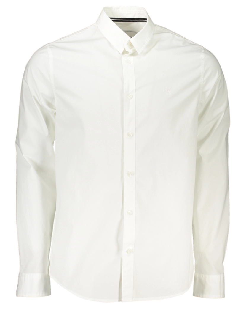 Calvin Klein - Camisa M. Comprida Homem Branco