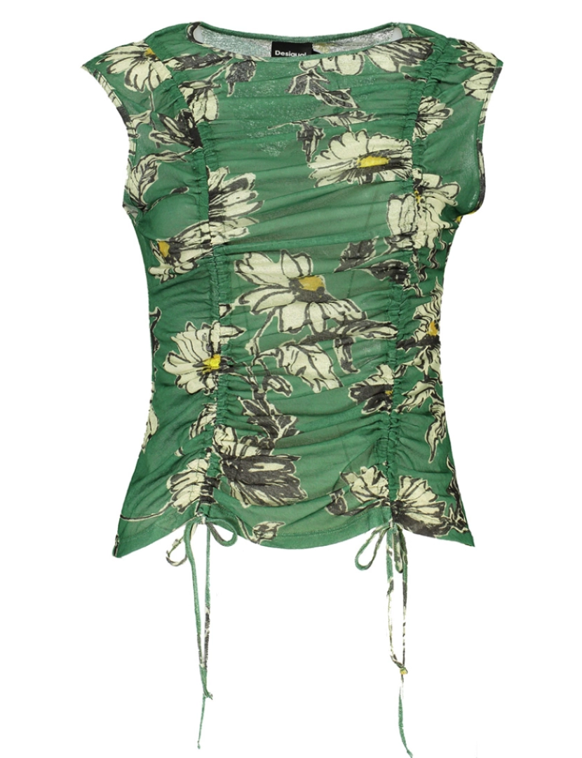 Desigual - T-Shirt de Senhora Verde