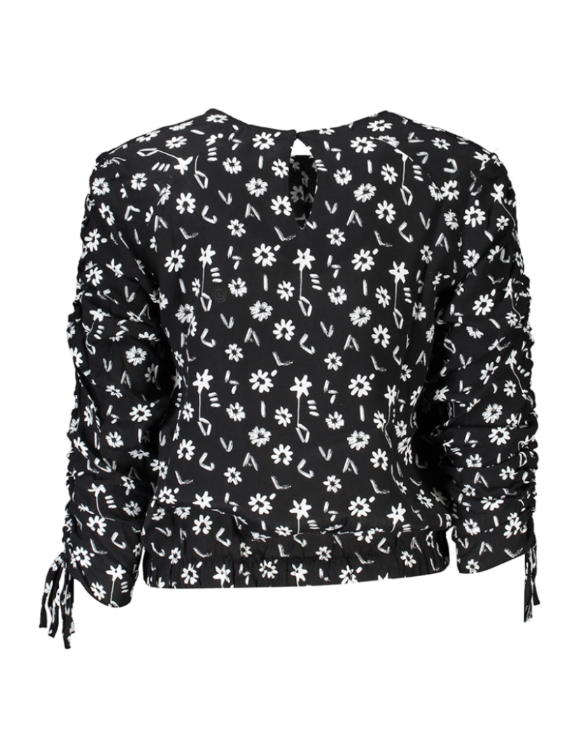 Desigual - Camisa M. Comprida Mulher Preto