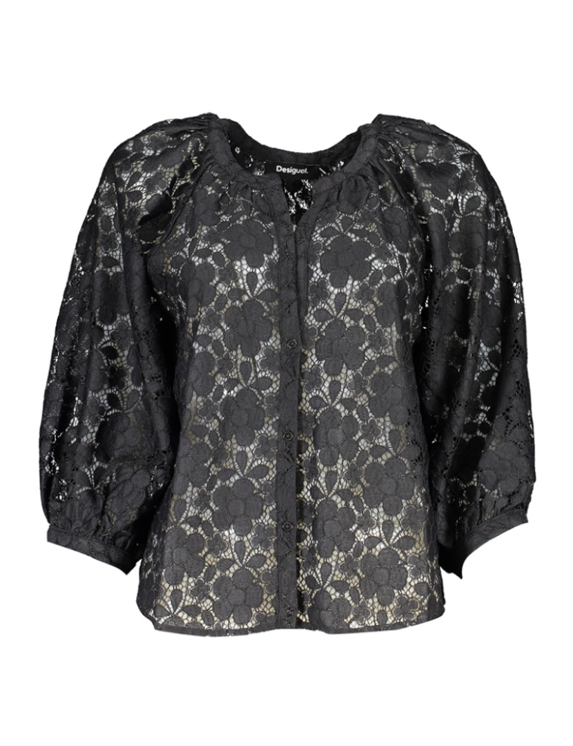 Desigual - Blusa de Senhora Preto