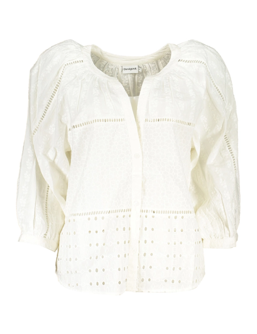 Desigual - Camisa de Senhora Branco