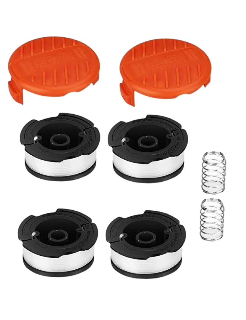 imagem de Bobinas de aparador Black & Decker GL4525, GL5028, GLC1423L, GLC1825L aparador de grama1