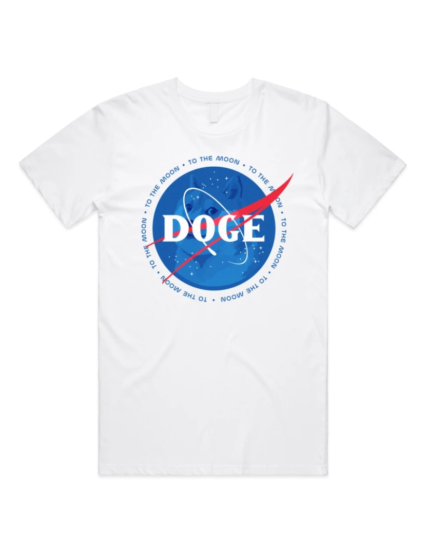 imagem de T-shirt DOGE Coin The Moon Space Jumper Sweatshirt Sweatshirt Crypto Cryptomoeme Meme Camisa Bitcoin1