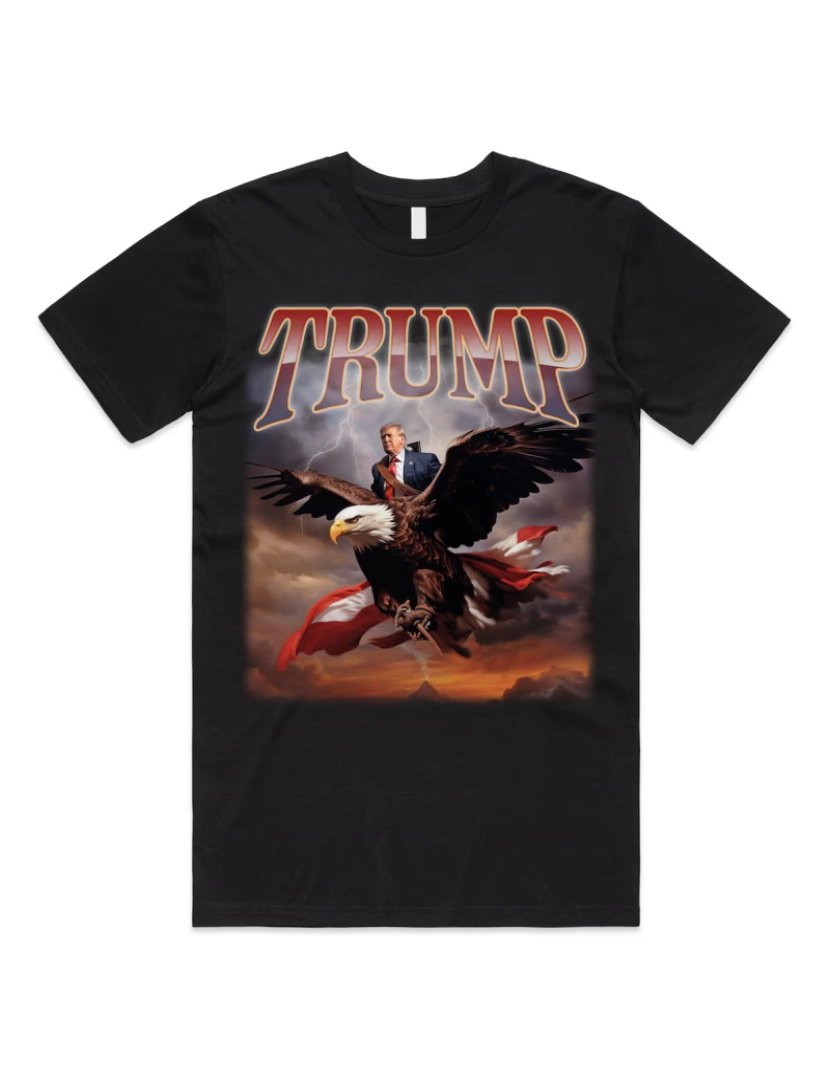 Rockinstone - T-shirt Águia de Donald Trump