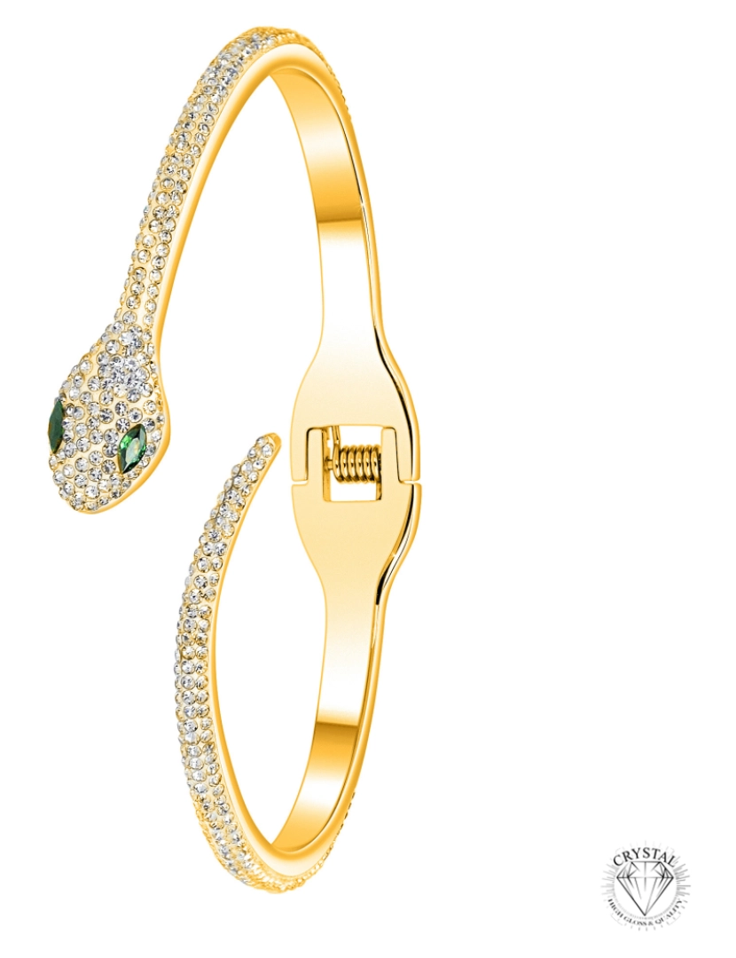 SC Crystal - Bracelete de Senhora Dourado