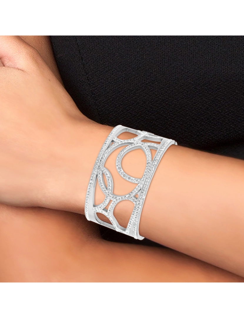 SC Crystal - Bracelete de Senhora Prateado