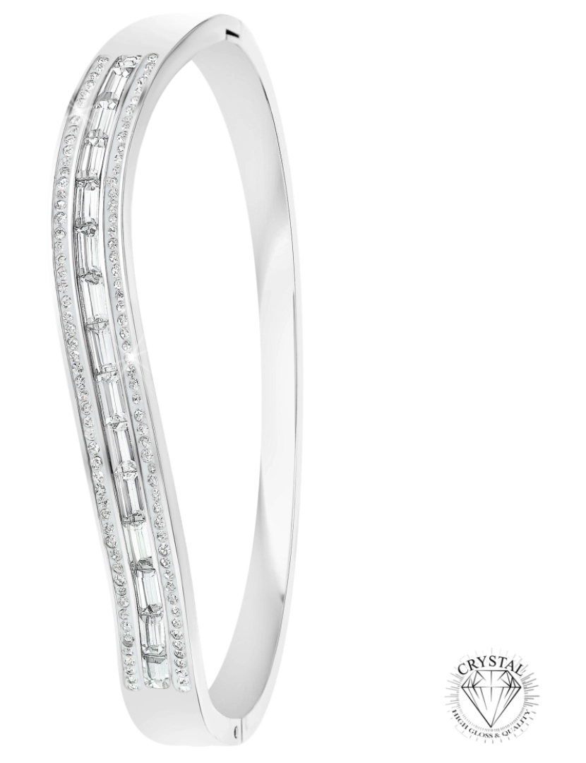 SC Crystal - Bracelete de Senhora Prateado