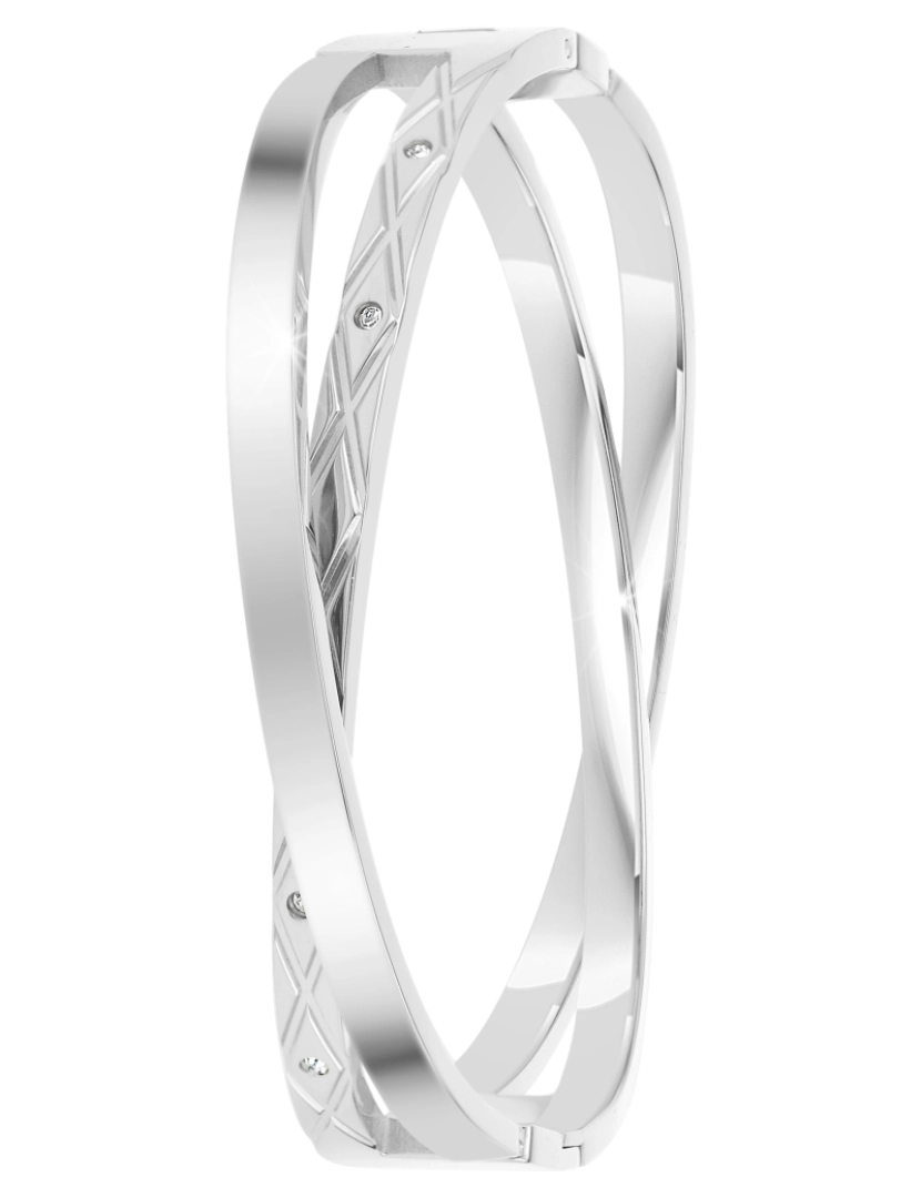 SC Crystal - Bracelete de Senhora Prateado