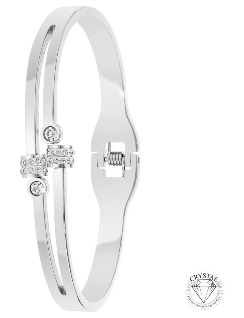 SC Crystal - Bracelete de Senhora Prateado