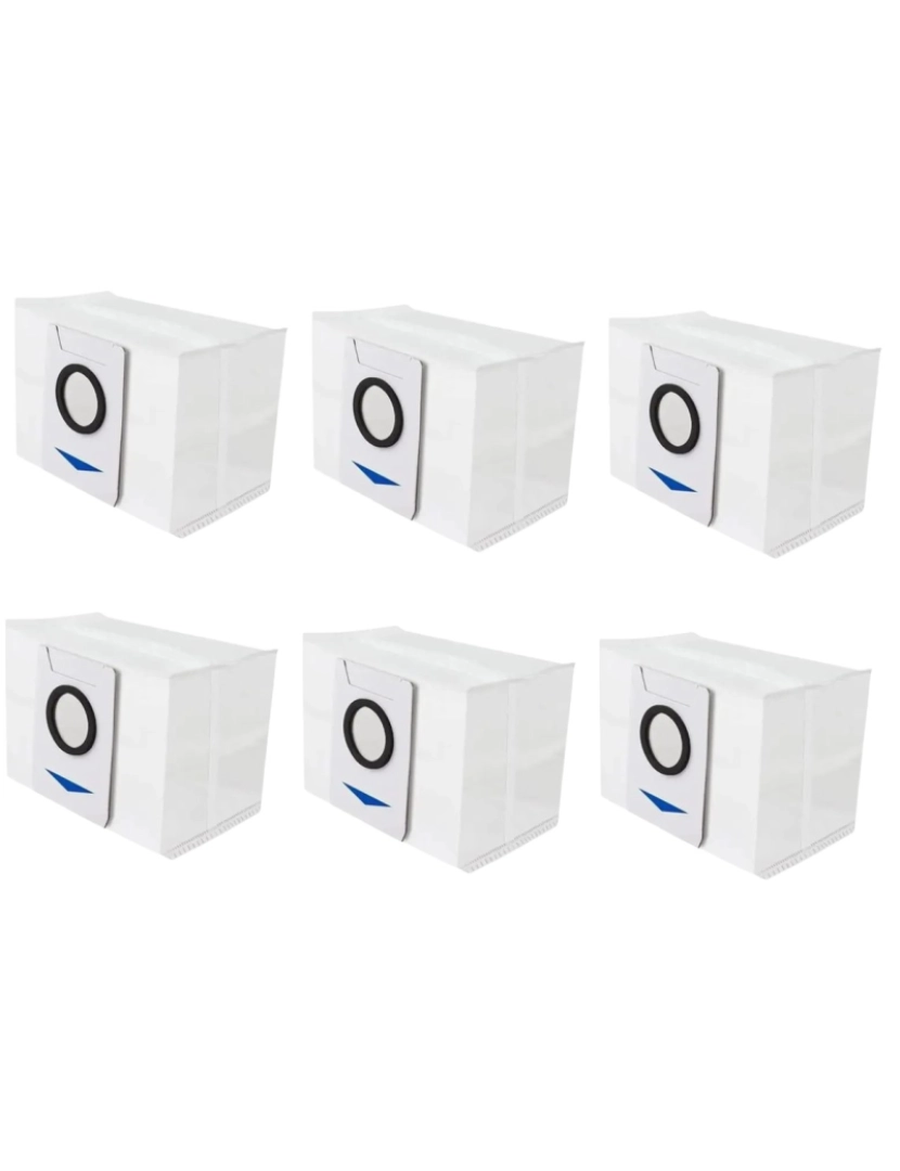 Inf - Sacos de aspirador de pó para Ecovacs Deebot X1 Omni 6-pack