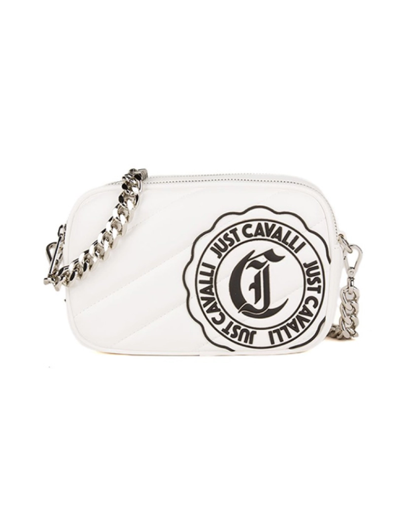 Just Cavalli  - Crossbody Mala De Senhora Branco e Preto