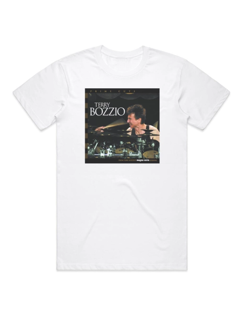 Rockinstone - T-shirt Cortes principais de Terry Bozzio