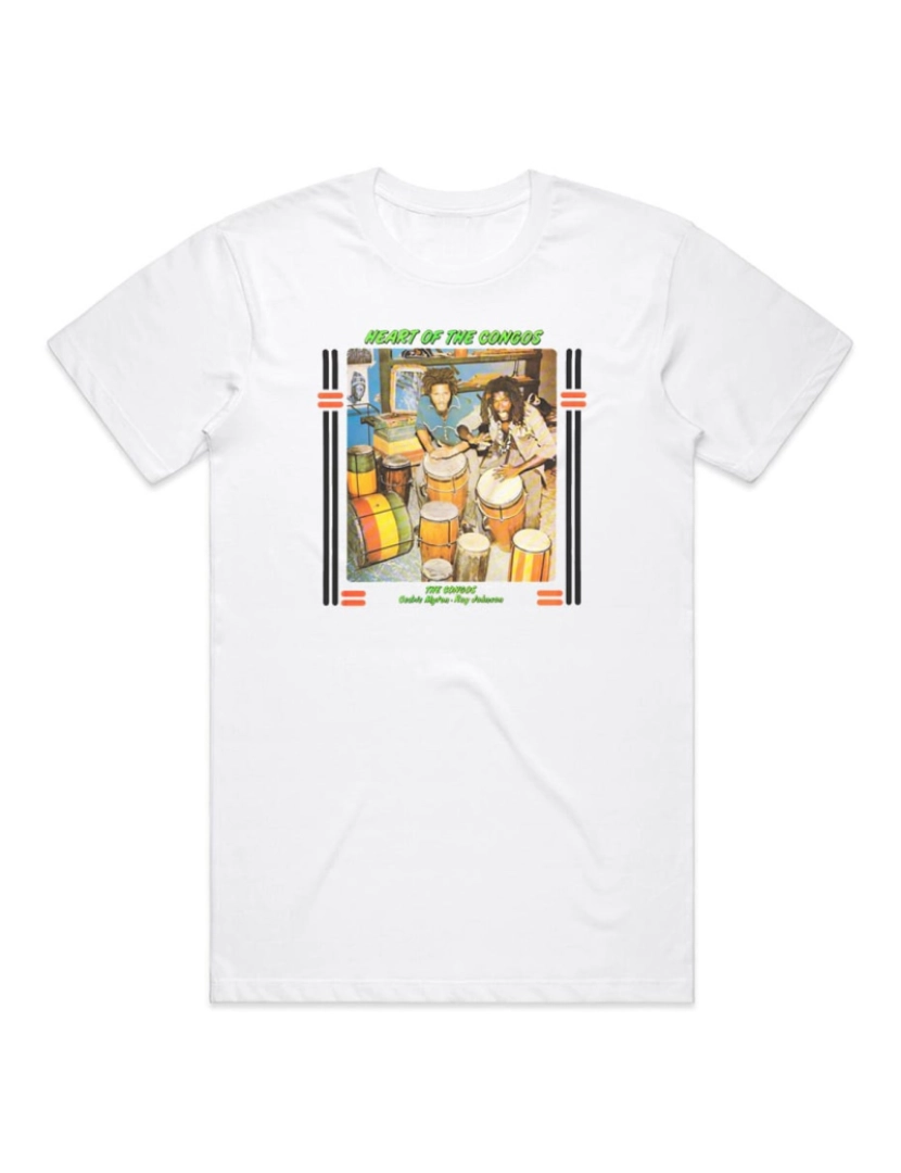 Rockinstone - T-shirt O coração dos Congos