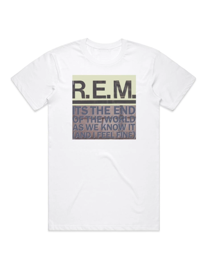 Rockinstone - T-shirt REM é o fim do mundo como o conhecemos e me sinto bem 3