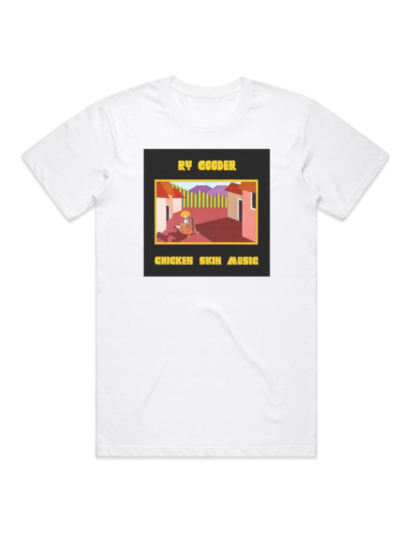 imagem de T-shirt Música de pele de frango Ry Cooder1