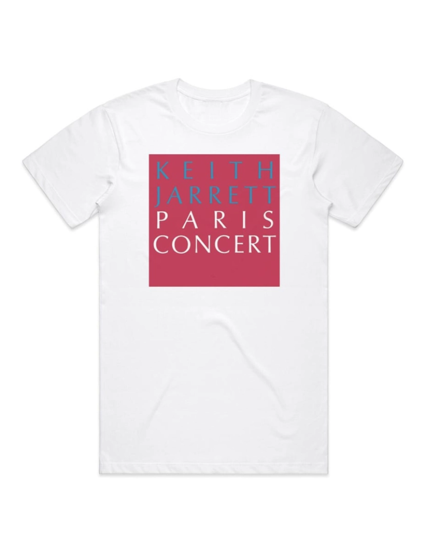 Rockinstone - T-shirt Concerto de Keith Jarrett em Paris