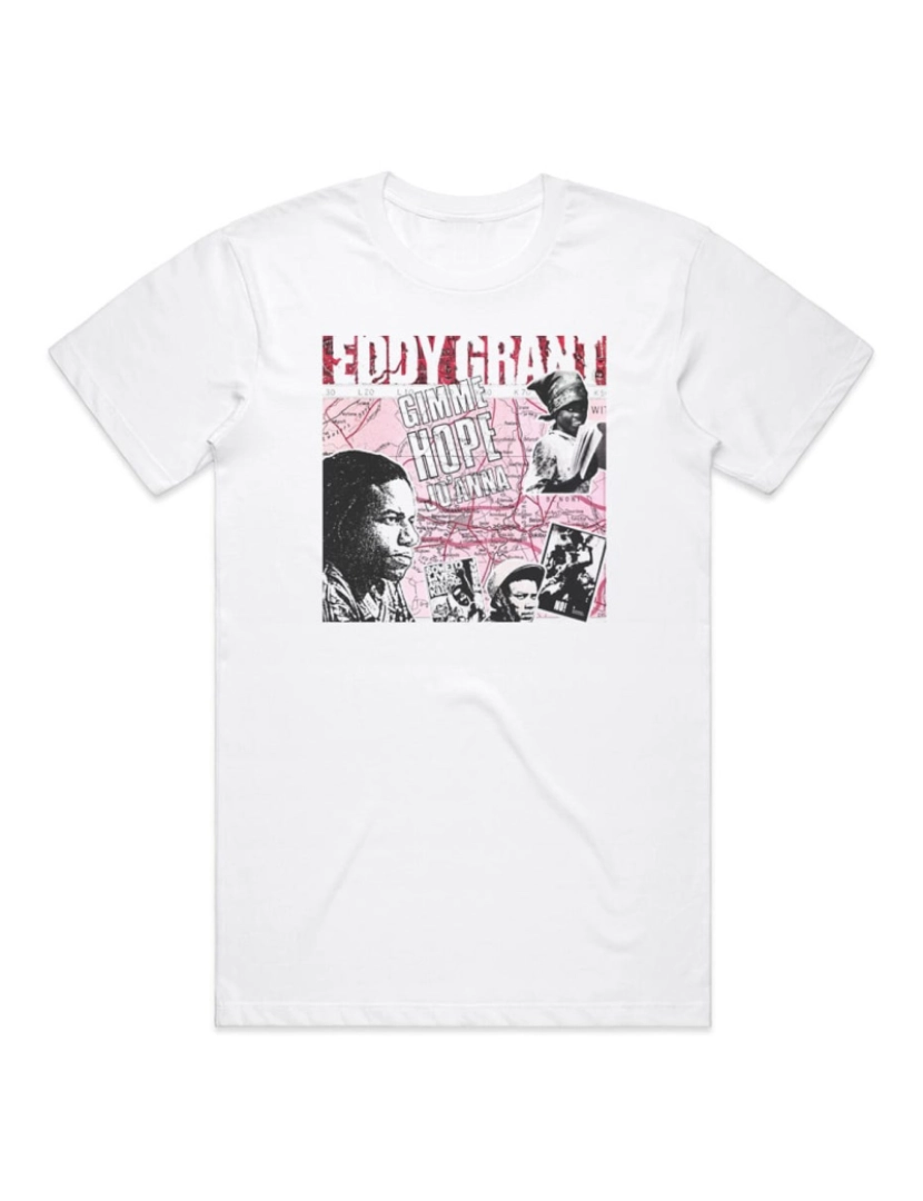 Rockinstone - T-shirt Eddy Grant, me dê esperança, Joanna