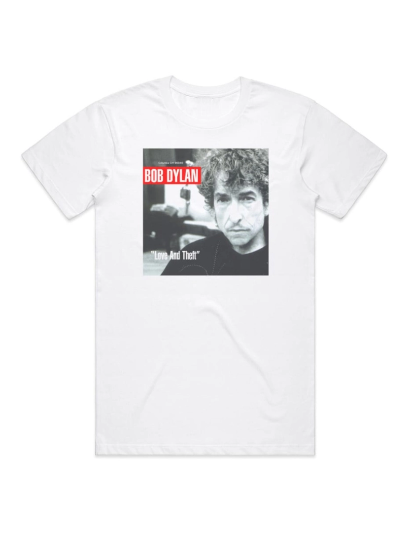 Rockinstone - T-shirt Amor e roubo de Bob Dylan